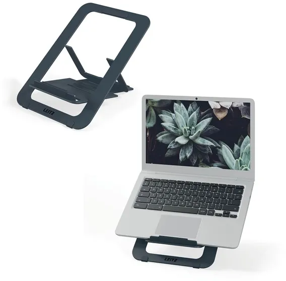 Leitz Ergo aluminium ultraflat justerbar laptopstativ
