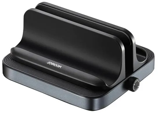 Joyroom Vertikal Laptopstativ JR-ZS374 (Enkel Spor) Svart